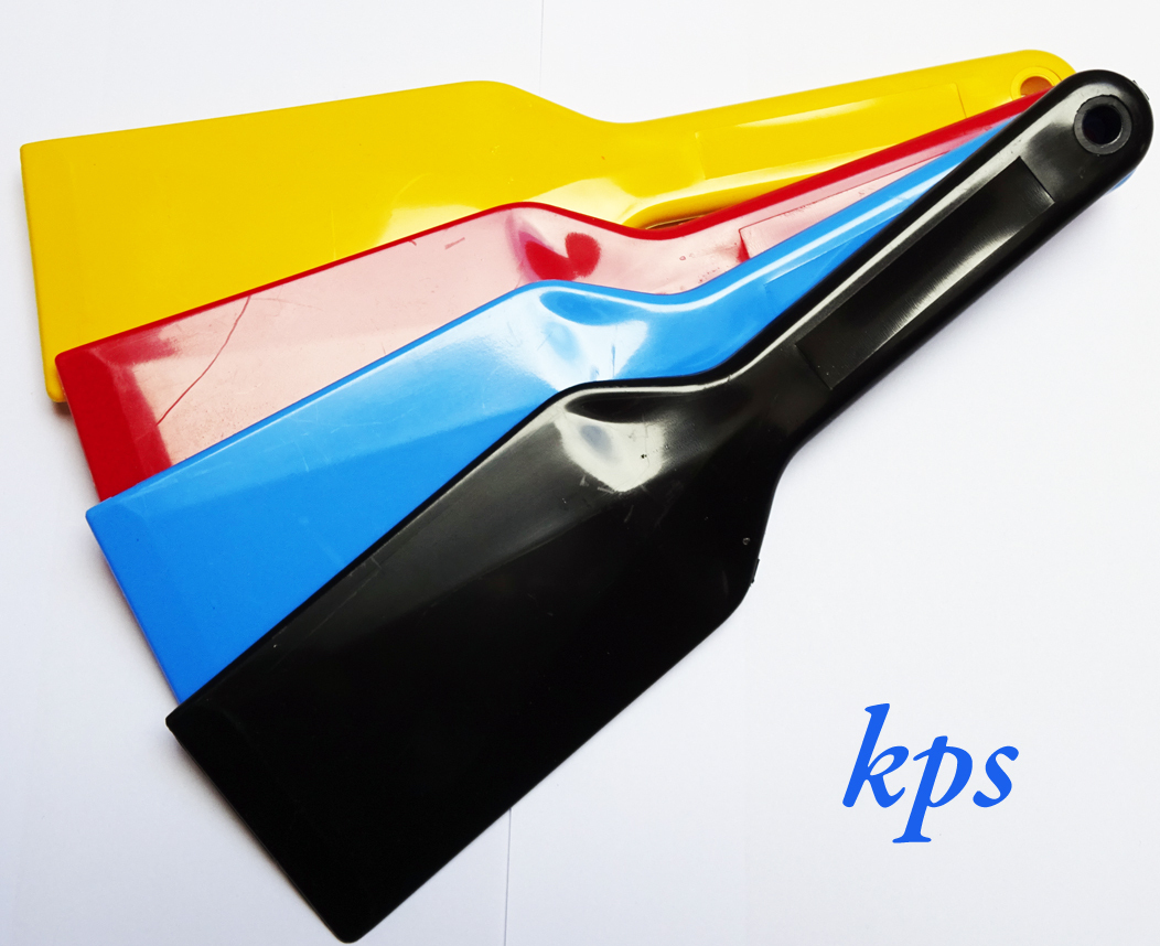 Plastisolfarbe Siebdruck Breiter 27,5 cm Spachtel aus Kunststoff Farbspachtel 
